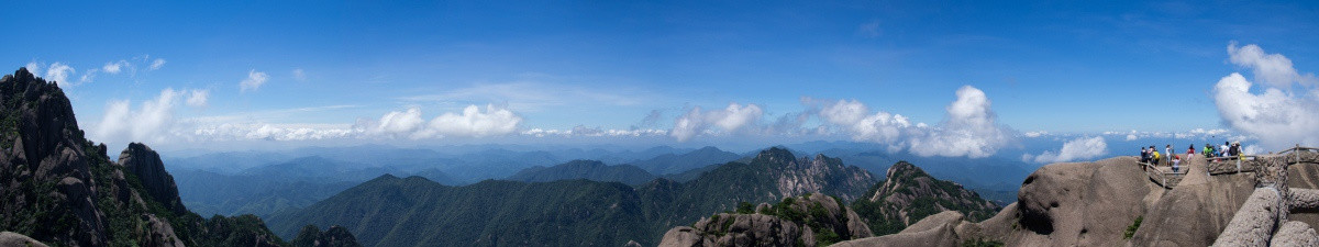 黄山全景图