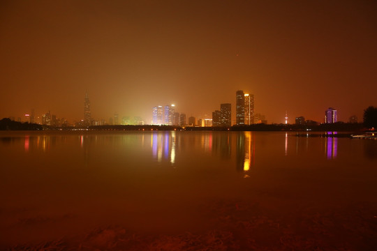 玄武湖夜景