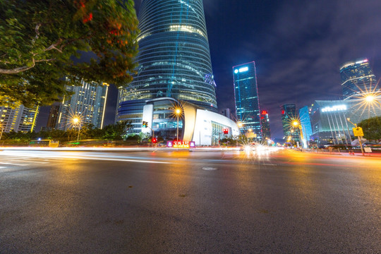 上海中心大厦夜景