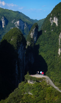 德夯苗寨问天台