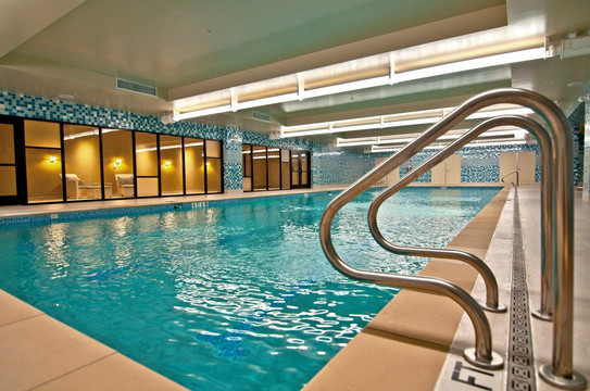 泳池 酒店 马赛克 渡假酒店