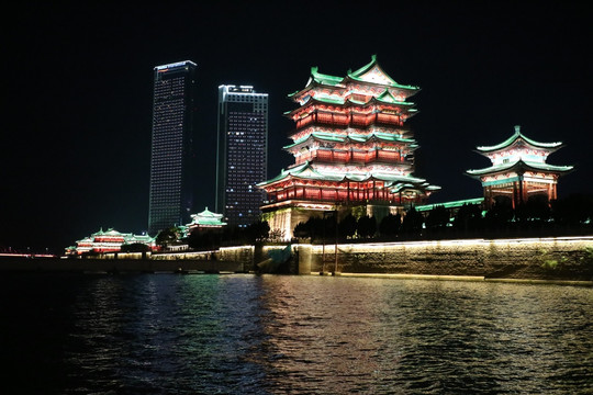 南昌滕王阁夜景