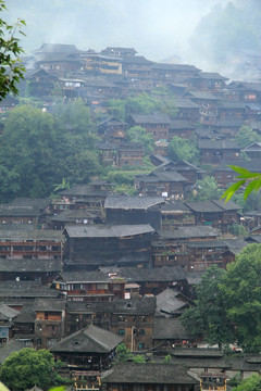 苗寨民居小景