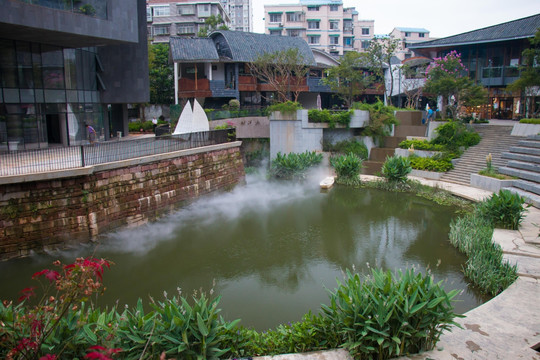 海绵城市工程水池