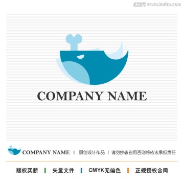 鲸 LOGO设计