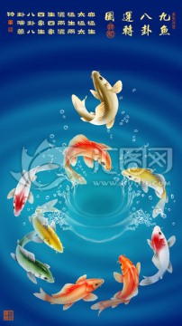 九魚八卦運轉(zhuǎn)圖圖