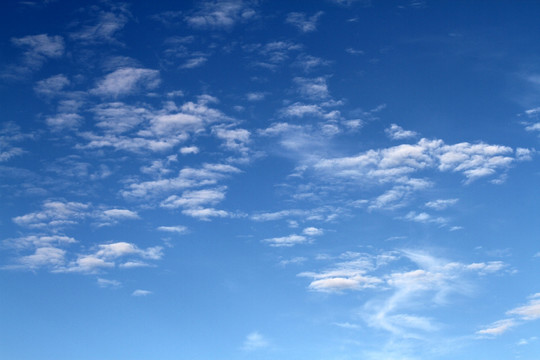 蓝天 白云 天空 天空云彩 天