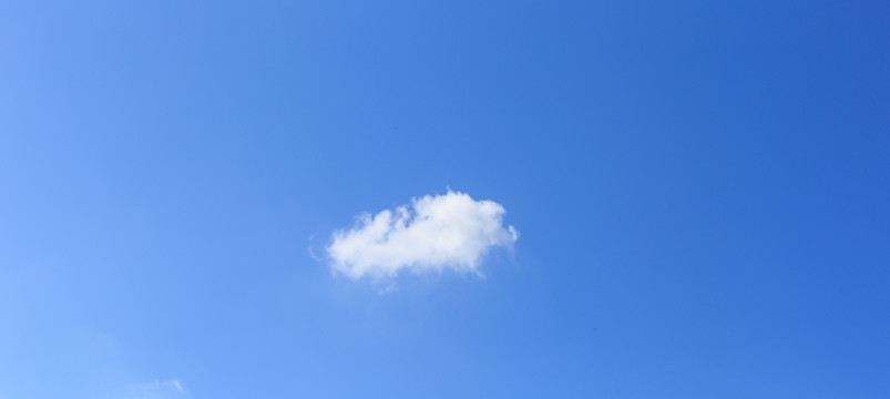 蓝天 白云 云朵