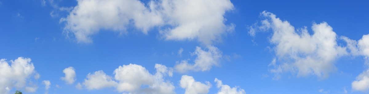 蓝天 白云 云朵 大画幅