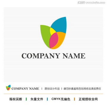 花標(biāo)志 LOGO設(shè)計