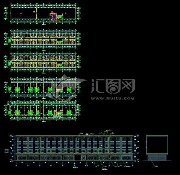 商业方案平立面CAD