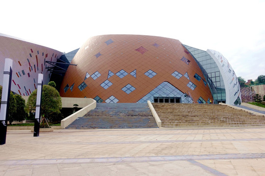 现代建筑 重庆国际马戏城