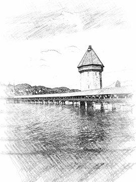 素描鉛筆畫(huà)