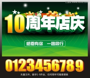 周年店慶一