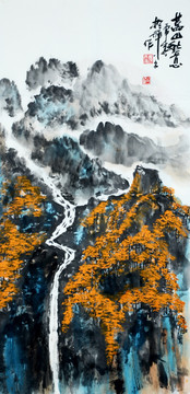 原創(chuàng)寫意國(guó)畫