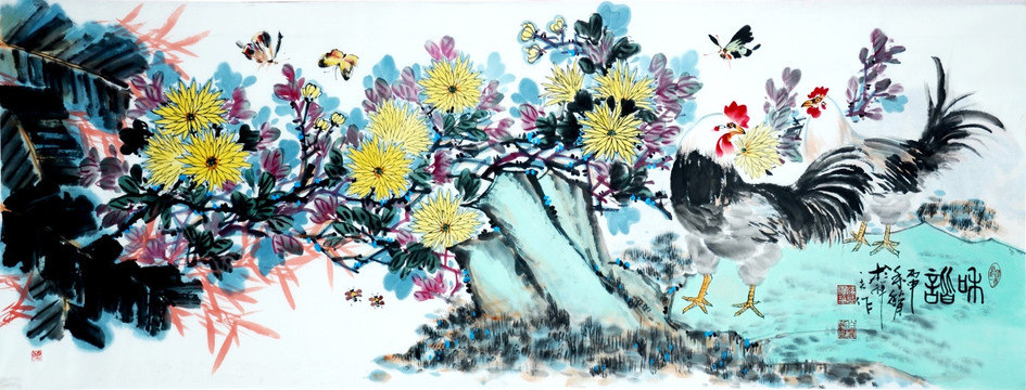 原創(chuàng)寫意國畫