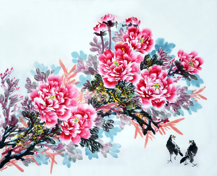 原創(chuàng)寫意國畫