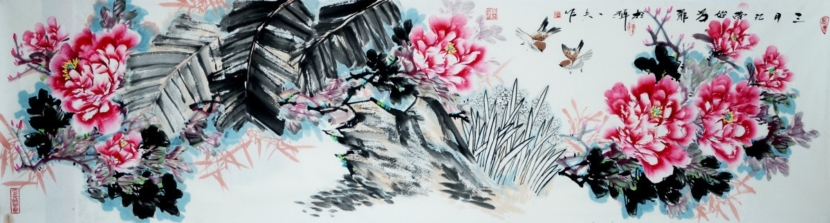 原創(chuàng)寫意國畫