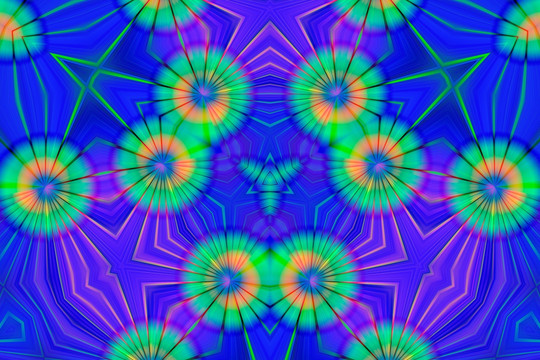 抽象拼花花型背景 無(wú)分層