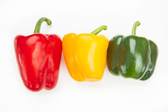 不同种类颜色的辣椒
