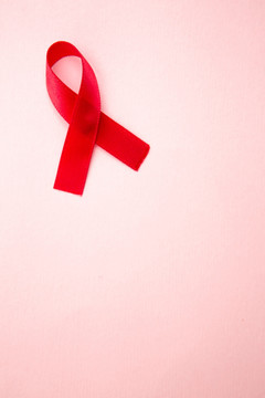 艾滋病的红色意识色带