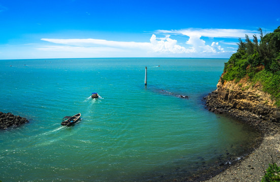 海湾渔港