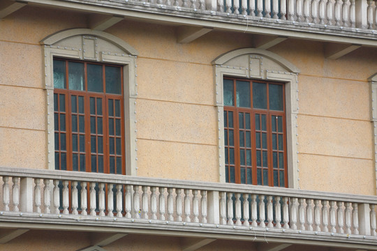 窗户 老建筑 阳台