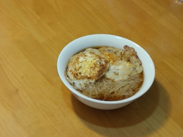 煎蛋線面