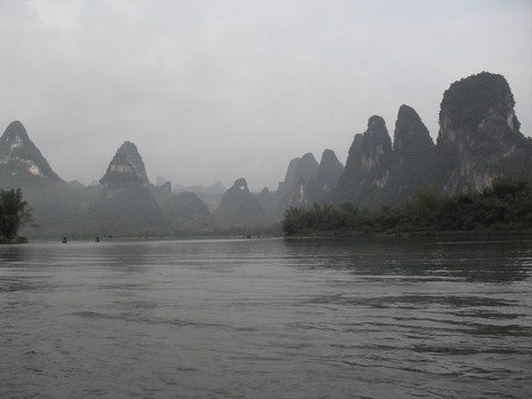 桂林风光 漓江 山水 风光 桂