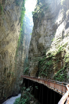 武陵山 大裂谷 栈道