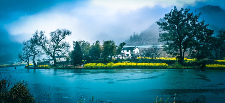 雨中婺源