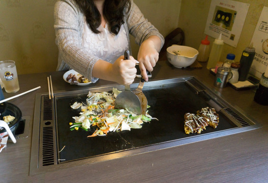 日式什锦烧 什锦煎饼