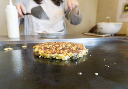 日式什锦烧 什锦煎饼