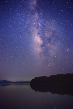 湖上银河