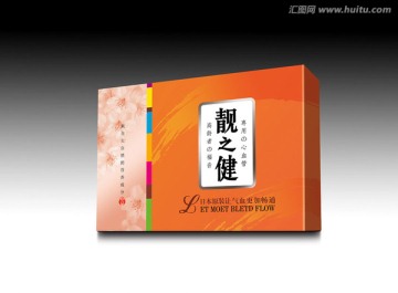 健康產(chǎn)品包裝PS分層平面圖