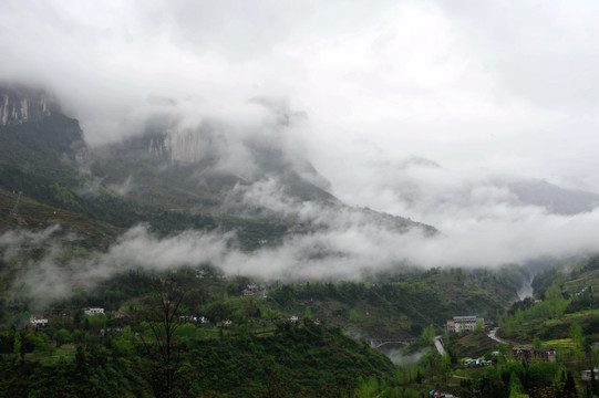 湖北恩施大峡谷风景