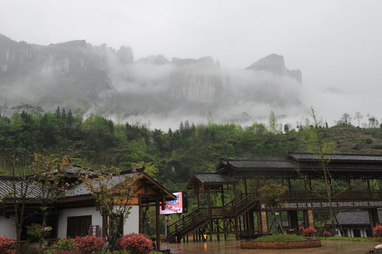 湖北恩施大峡谷风景