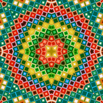 拼花花型圖案 無分層