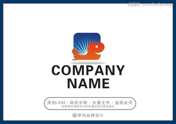 鱼标志logo