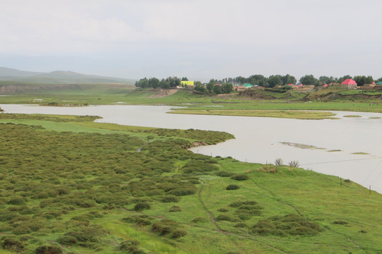 河岸湿地