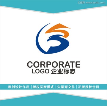 B字母LOGO設計