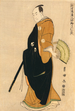 日本武士人物浮世绘 画廊专用