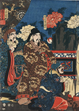 日本三國人物浮世繪 畫廊高清