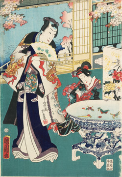 日本美女浮世绘 画廊高清品质