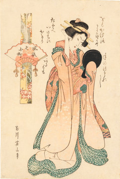 日本美女浮世绘 画廊品质