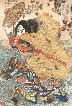 武士人物浮世繪 畫廊高清
