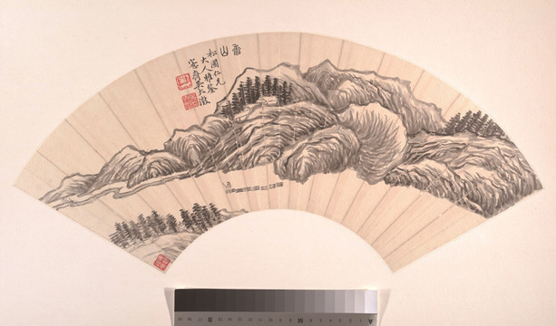 扇面國畫