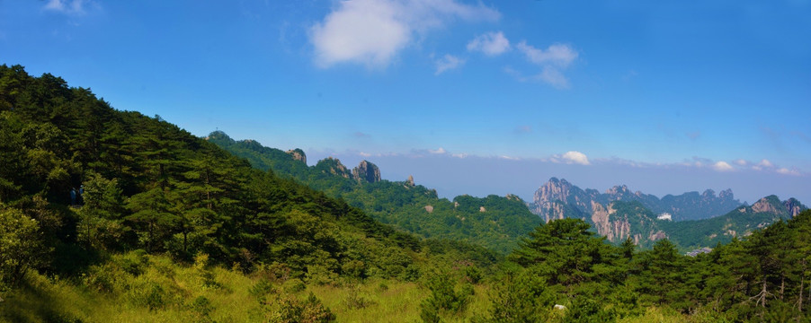 黄山全景图