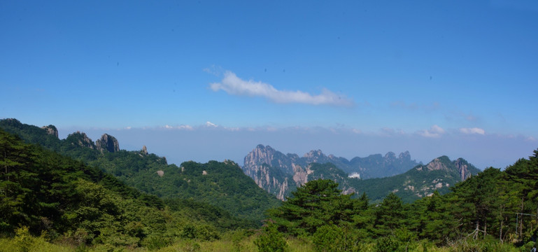 黃山全景圖