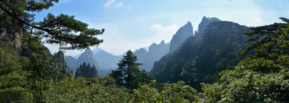 黄山全景图